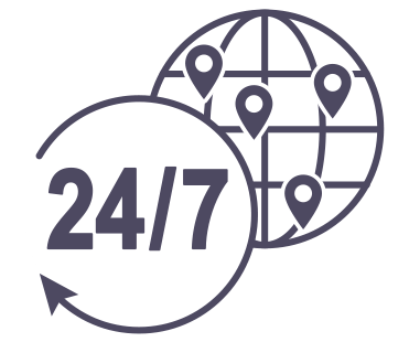 24/7 Worldwide icon
