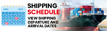 SHIPPING SCHEDULE