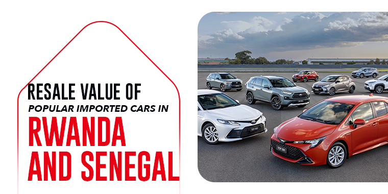 Resale Value of Popular Imported Cars in Rwanda and Senegal