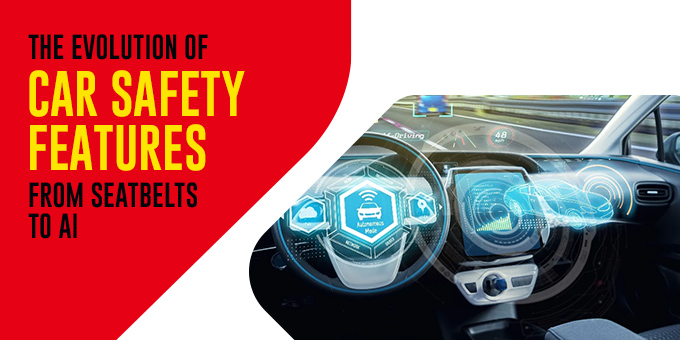 The Evolution of Car Safety Features: From Seatbelts to AI