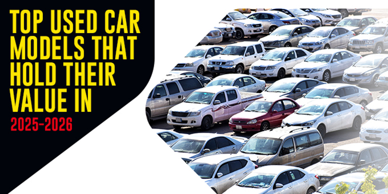 Top Used Car Models That Hold Their Value in 2025-2026