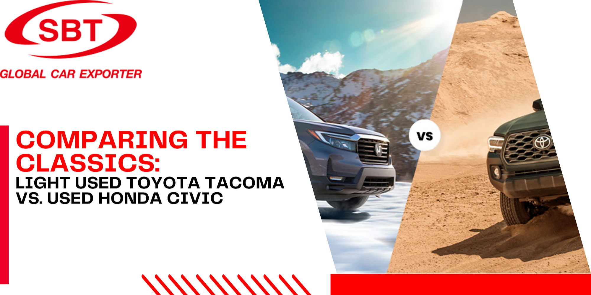 Toyota Tacoma vs. Honda Civic: A Classic Showdown