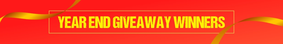 Year End Give Away Winners Announced on Dec 24th