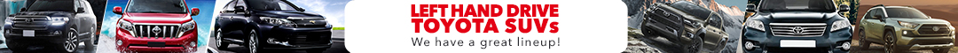 used cars left hand drive toyota suvs for sale
