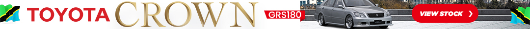 "used cars toyota crown grs180 for sale in Tanzania" list of cars for sale