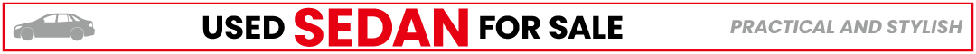"used Sedan for sale" list of cars for sale