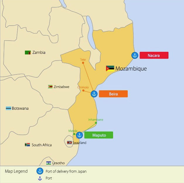 car sales in mozambique